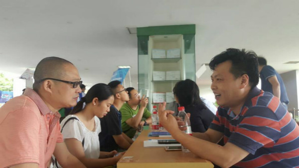 招生交流會(huì)現(xiàn)場(chǎng)