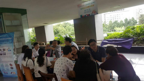 招生交流會(huì)現(xiàn)場(chǎng)