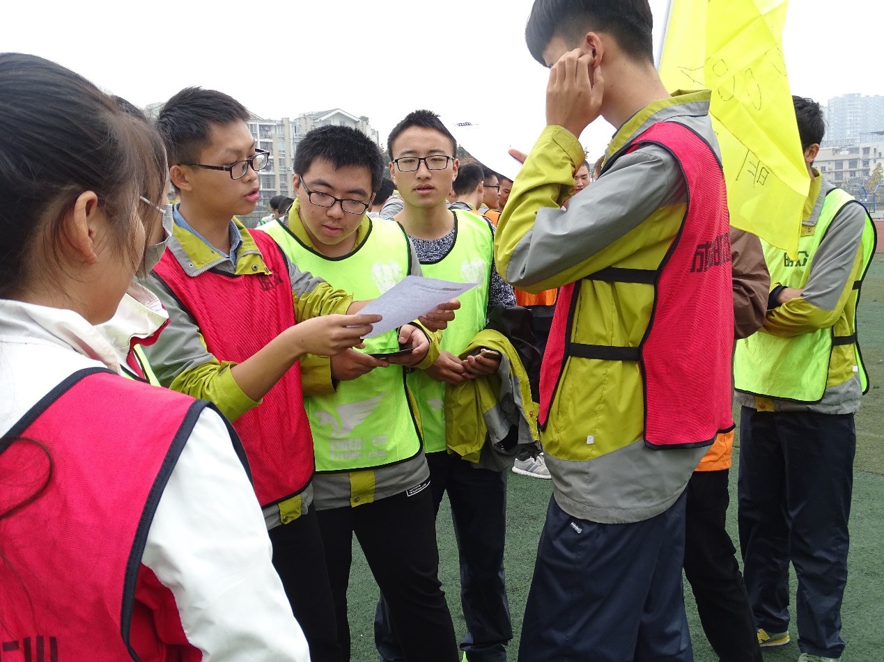 圖4:隊員們開展激勵討論