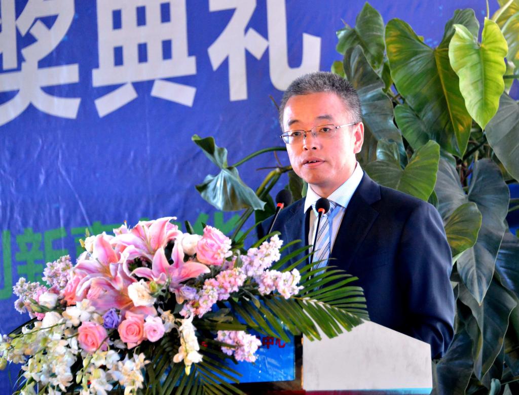 企業家代表馬德富做主題發言