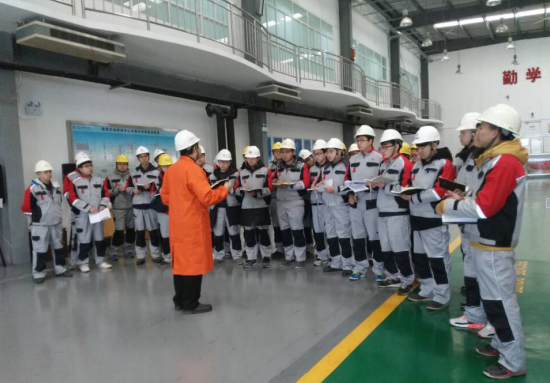 圖一:車間實習現場