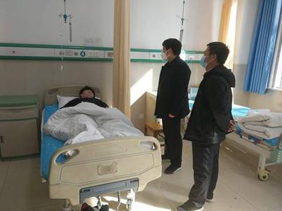 陽信縣溫店鎮:輕傷不下火線 用心用情真服務