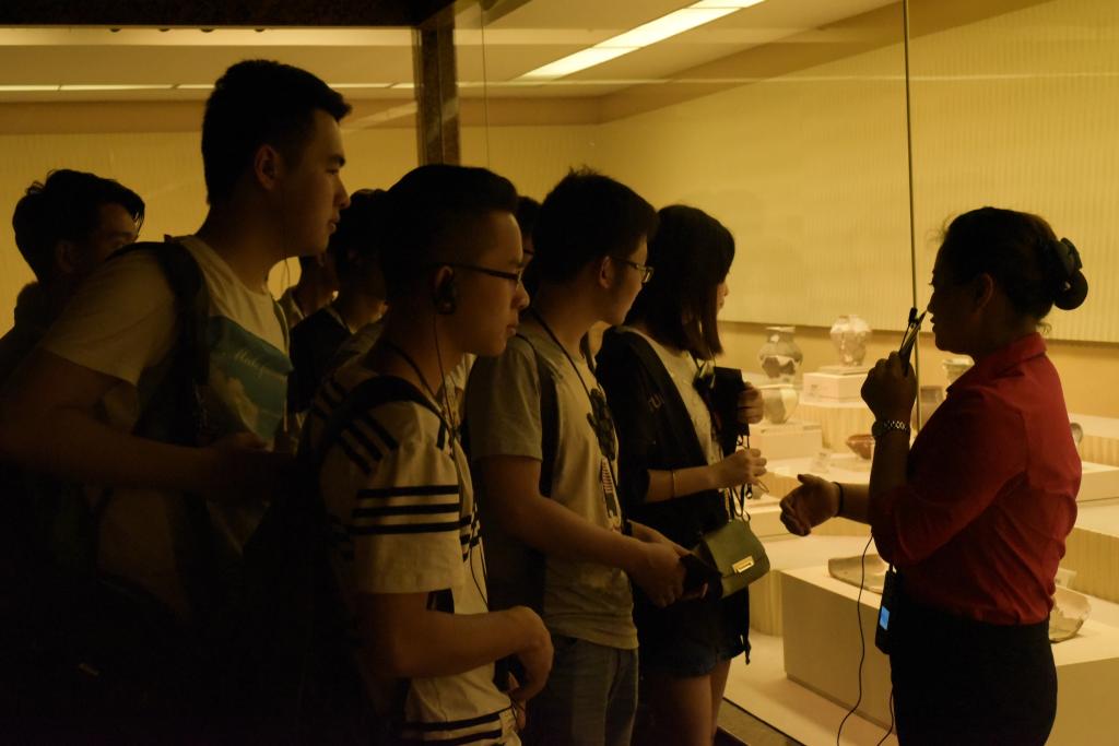 參觀三星堆博物館