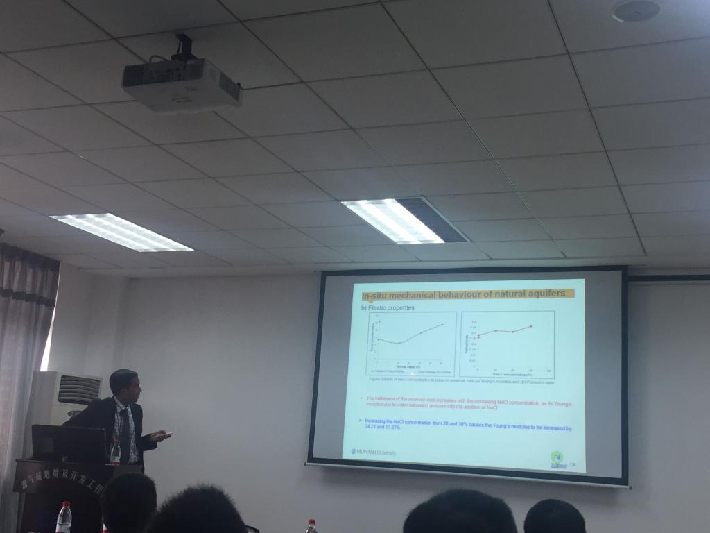 Ranjith教授做學術報告