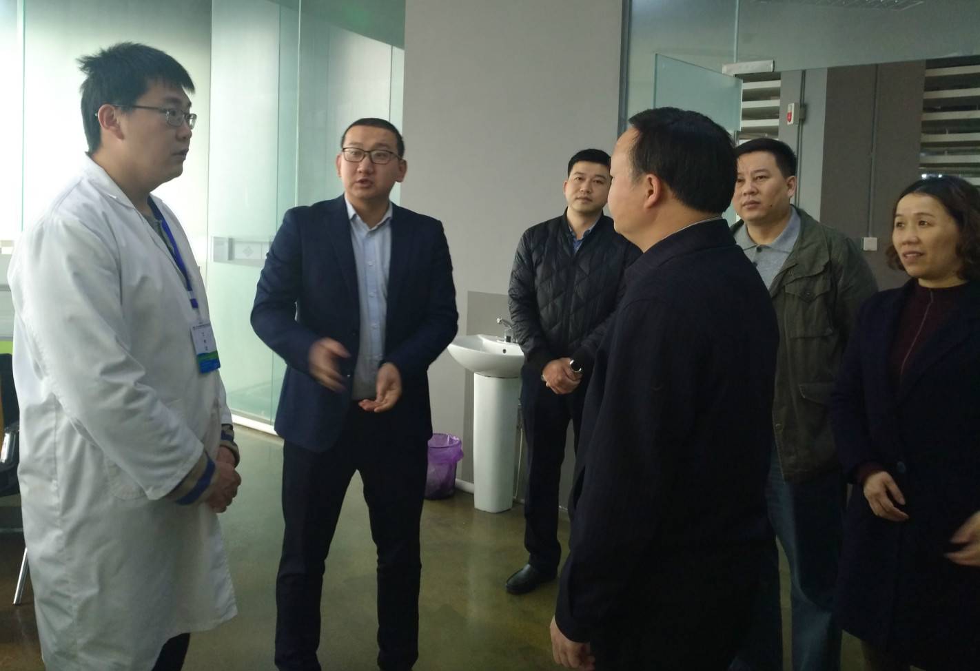 丁龍現(xiàn)場講解