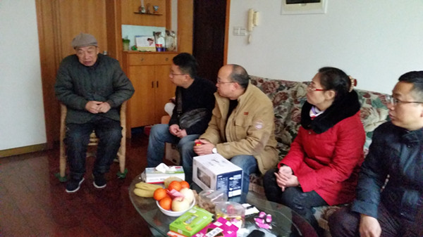 看望趙之楨老師