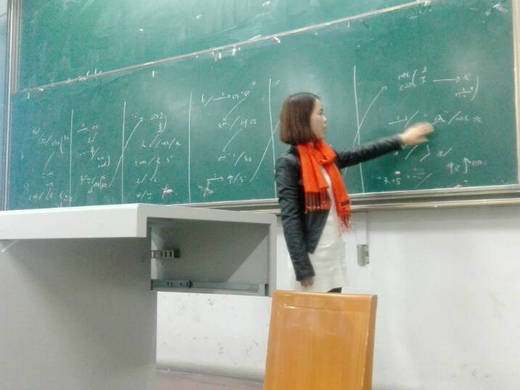 圖為學員現場演示