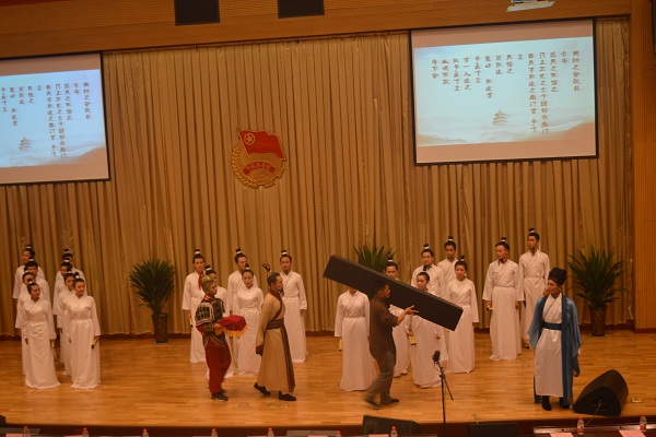 表演場景2——商鞅立木