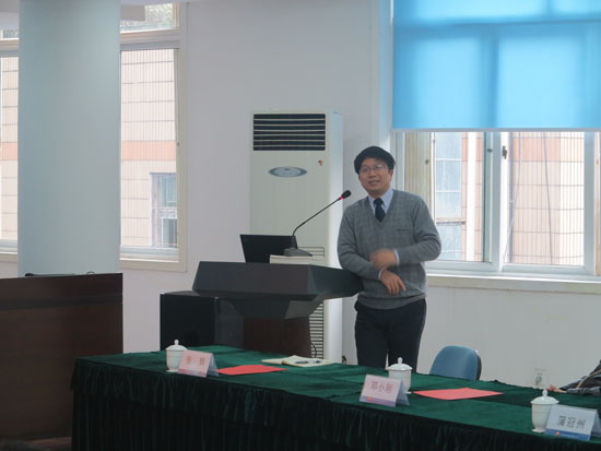 學院院長葉仲斌教授介紹學院概況