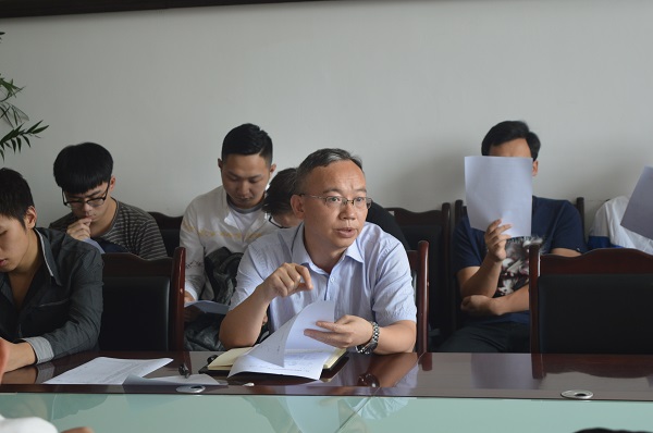 譚院長介紹專業情況