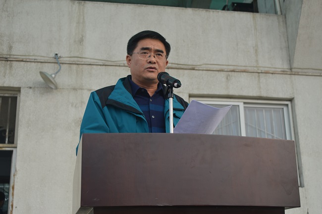 趙金洲致開幕詞