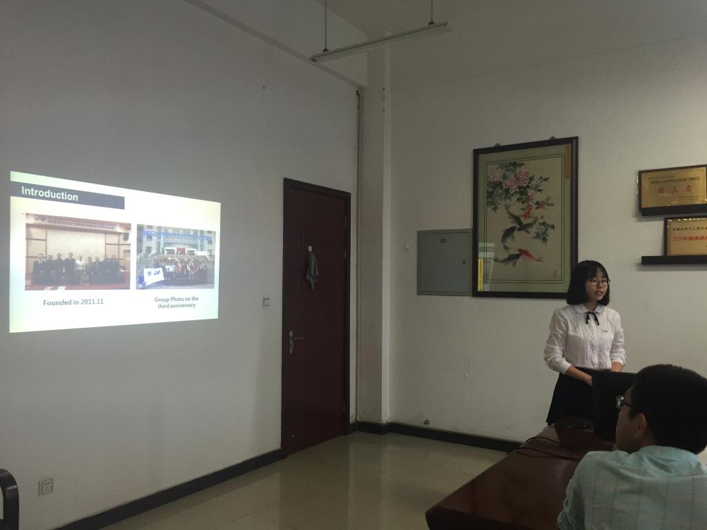 SPE代表吳佳麗同學(xué)介紹分會