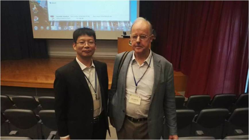 劉建軍教授與Nick Barton教授